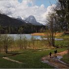 Spaziergänger am Geroldsee