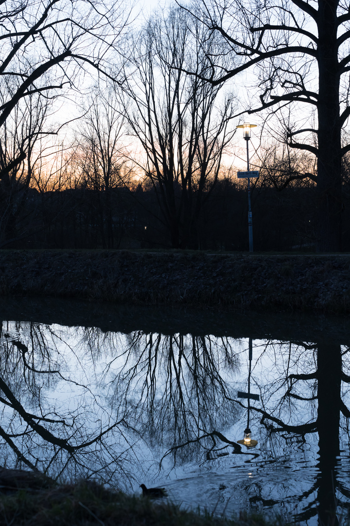 Spaziergang am Alten Kanal