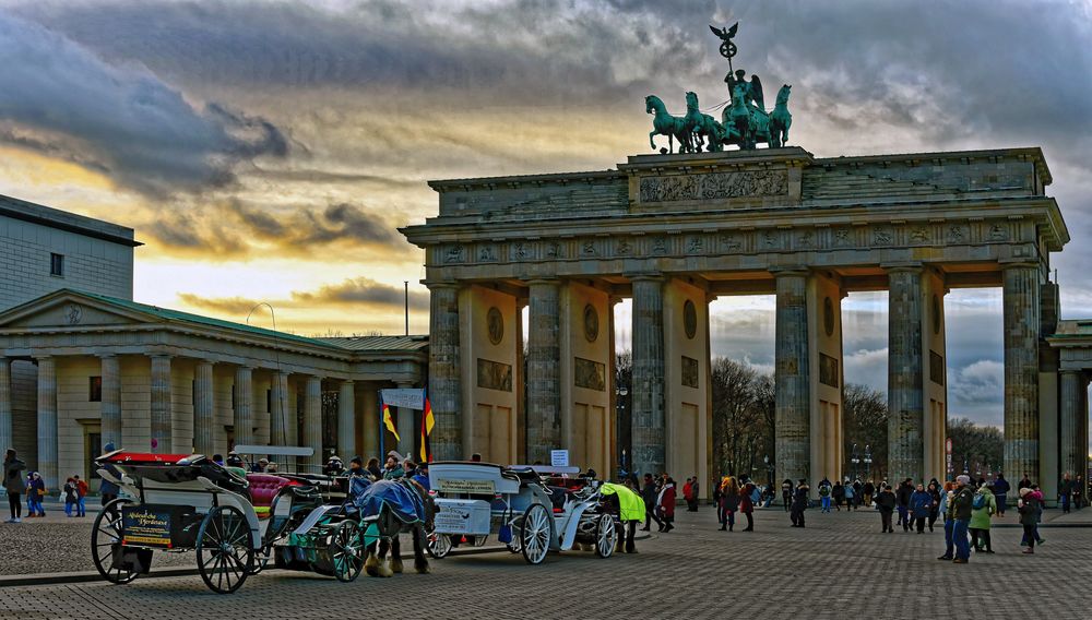 Spaziergang am Brandenburger Tor