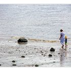 Spaziergang am Elbstrand - bei Teufelsbrück