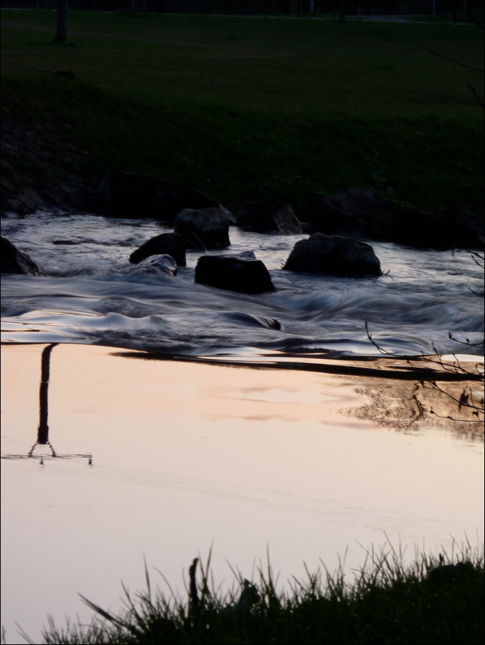 Spaziergang am Fluß