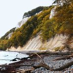 Spaziergang am Fuße der Kreidefelsen