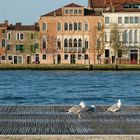 ...Spaziergang am Giudecca Canal...