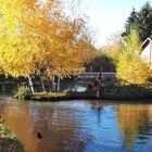 Spaziergang am Hüninger Kanal in Kembs.