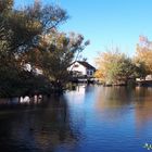 Spaziergang am Hüninger Kanal in Kembs.