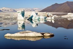 Spaziergang am Jökulsárlón See