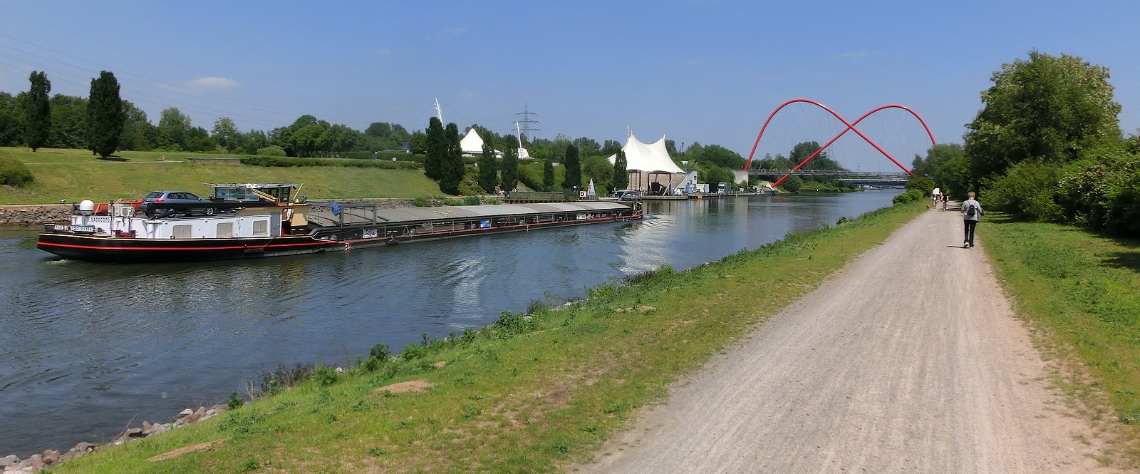 Spaziergang am Kanal