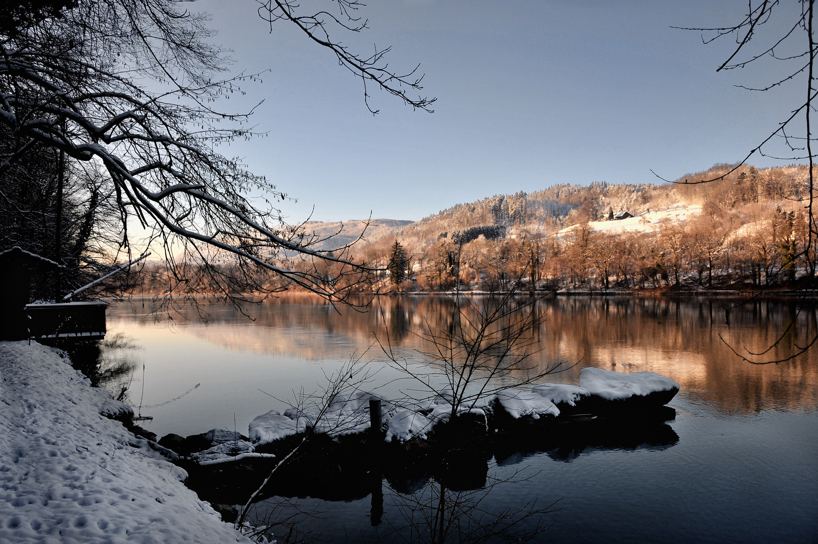 Spaziergang am Rhein