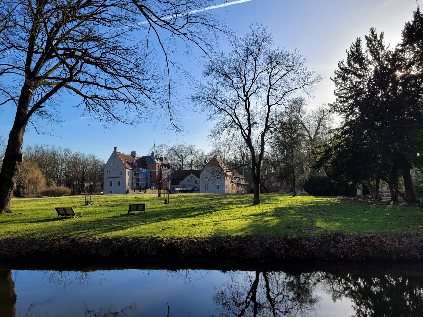 Spaziergang am Schloss Senden