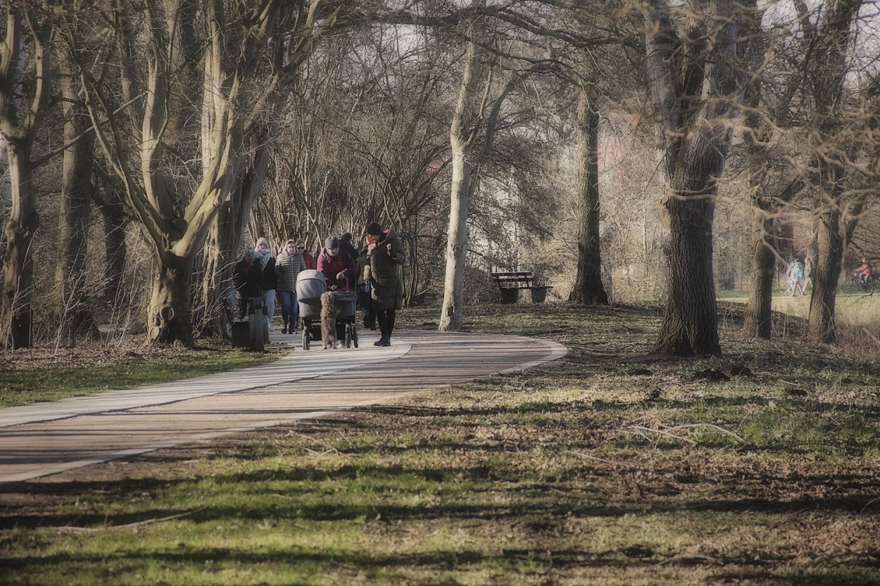 Spaziergang am Seeufer