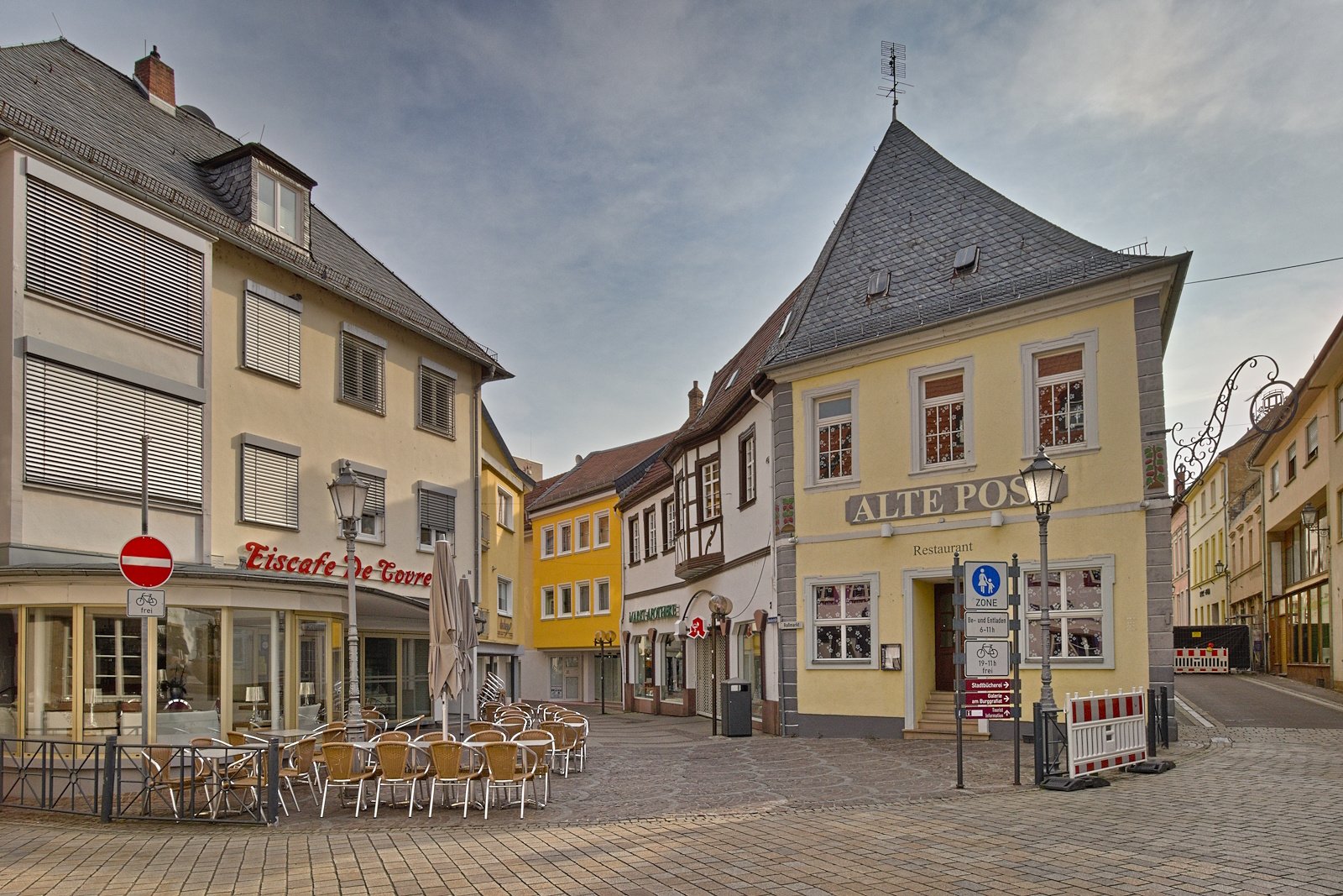 Spaziergang am Sonntag Morgen durch Alzey