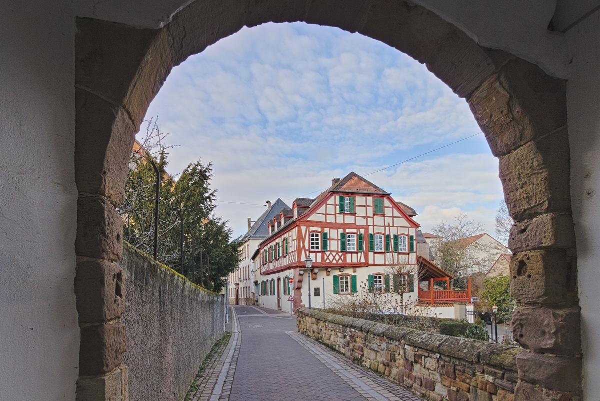 Spaziergang am Sonntag Morgen durch Alzey