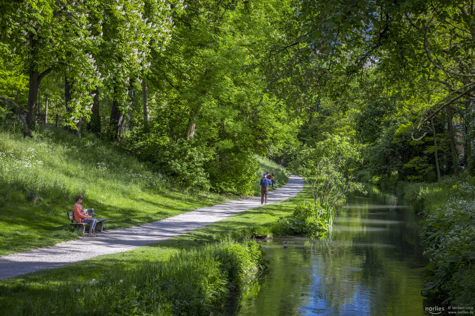 Spaziergang am Stadtgraben