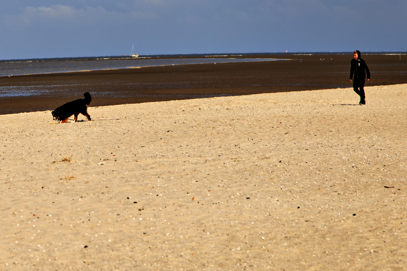 Spaziergang am Strand