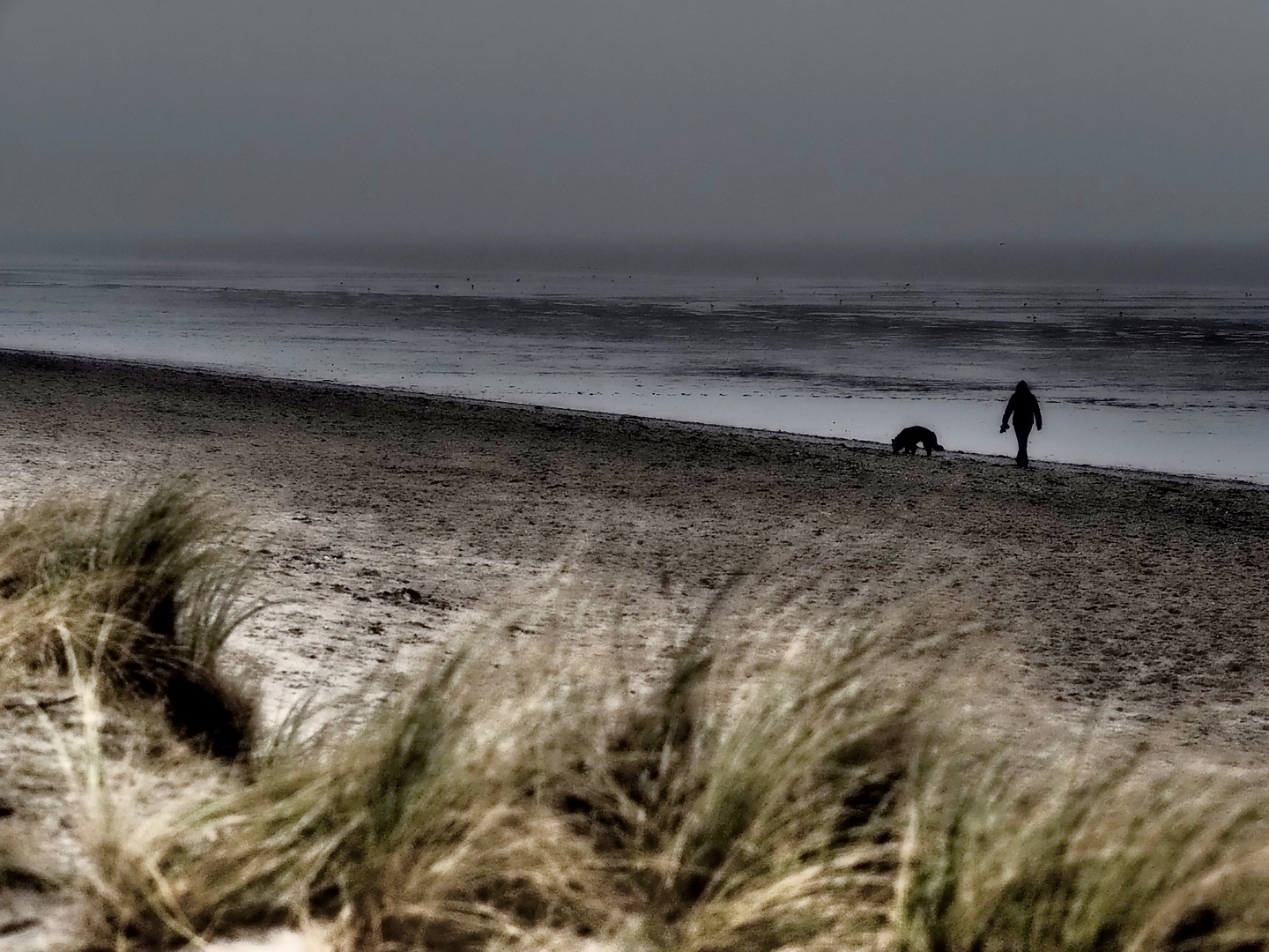 Spaziergang am Strand