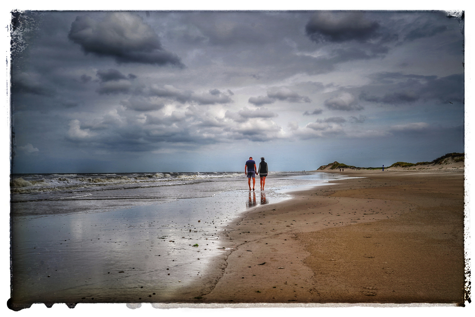 Spaziergang am Strand... 