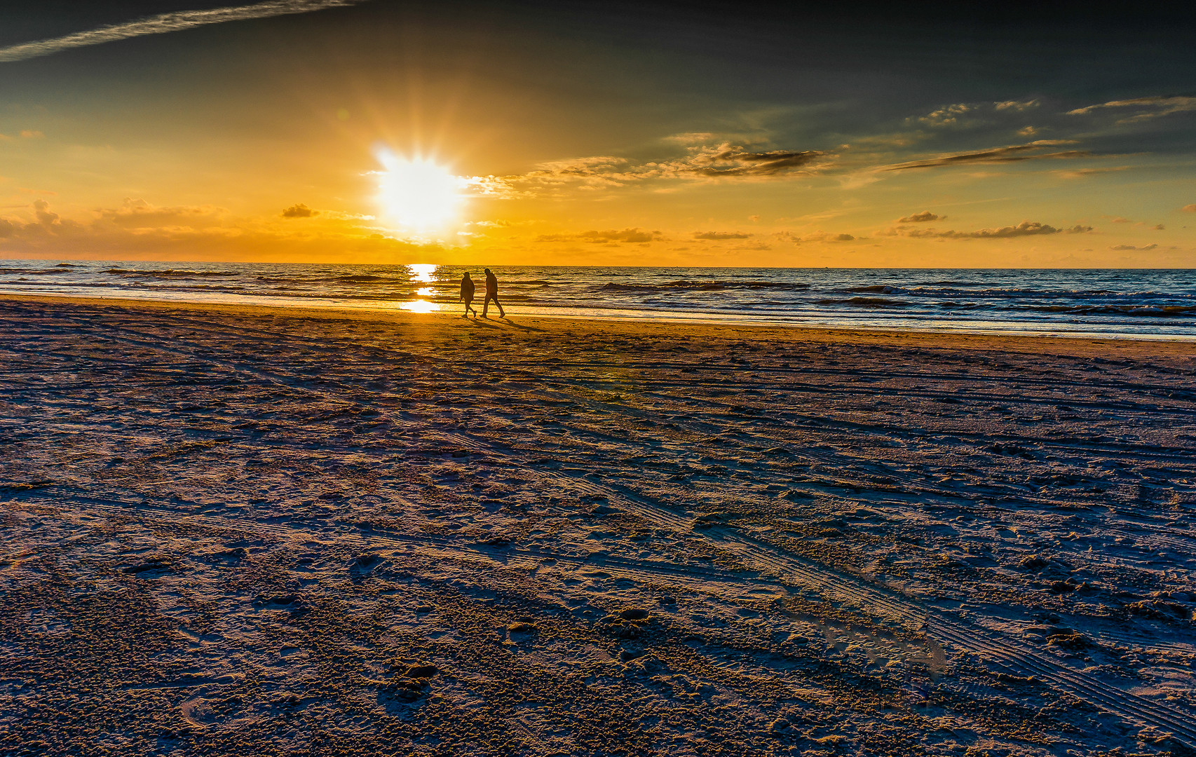 Spaziergang am Strand