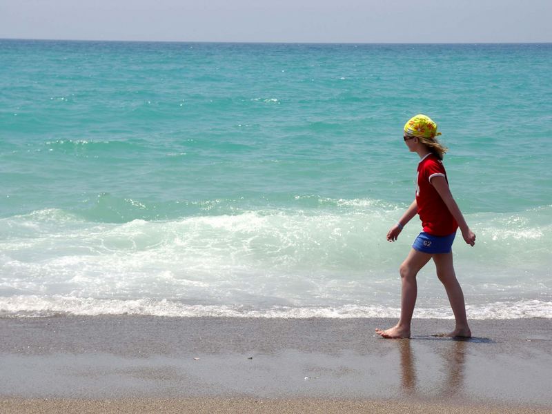 Spaziergang am Strand