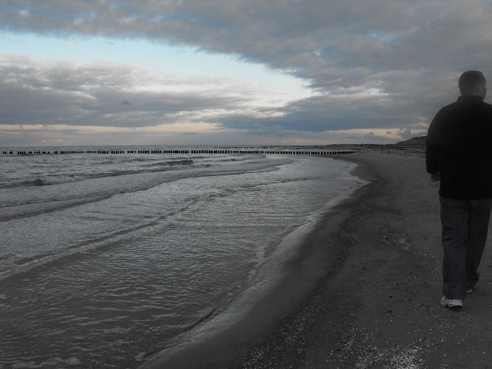 Spaziergang am Strand