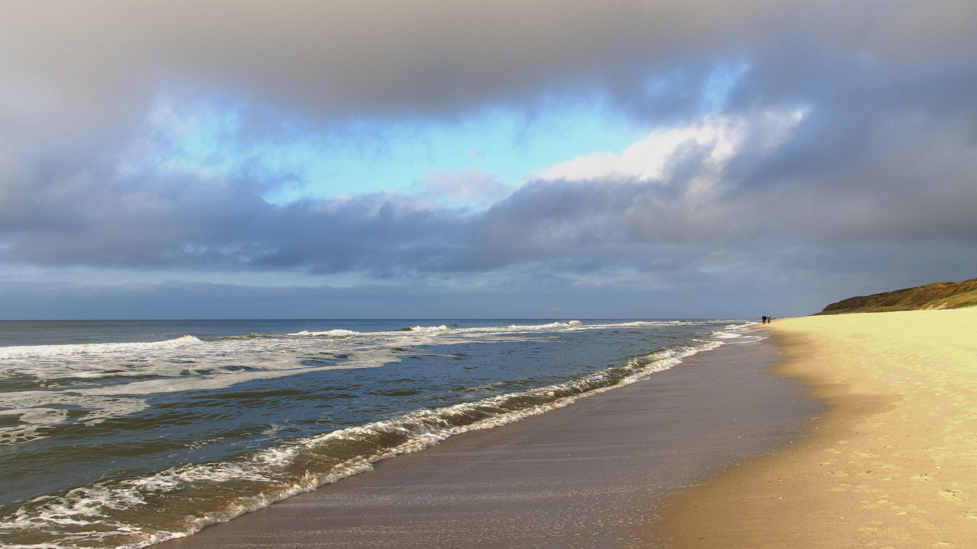 Spaziergang am Strand