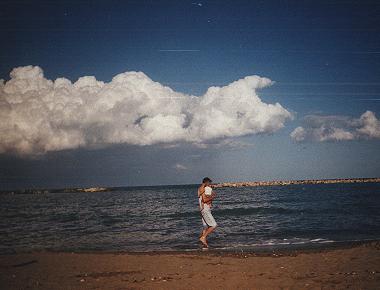 Spaziergang am Strand