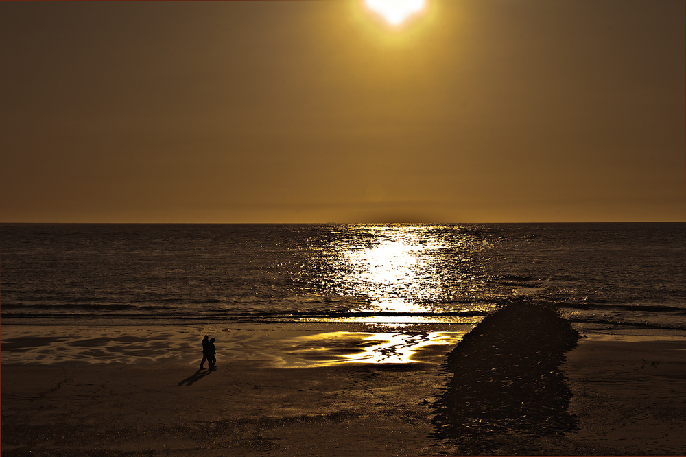 Spaziergang am Strand