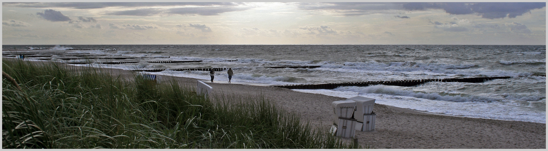 Spaziergang am Strand