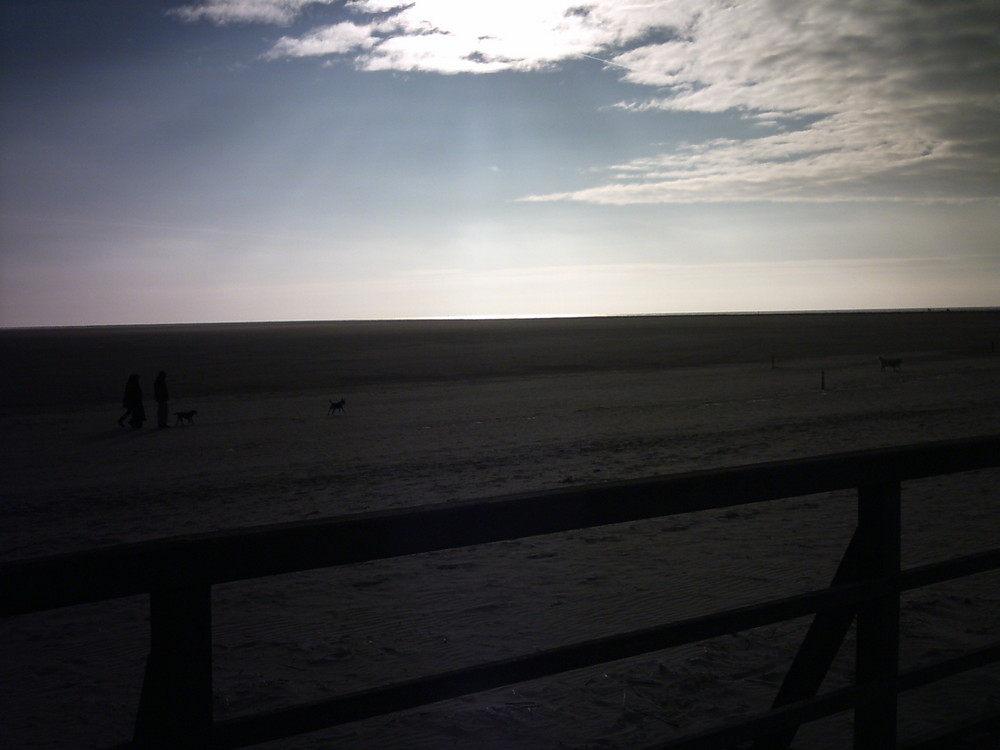 Spaziergang am Strand