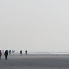 Spaziergang am Strand bei St. Peter-Ording