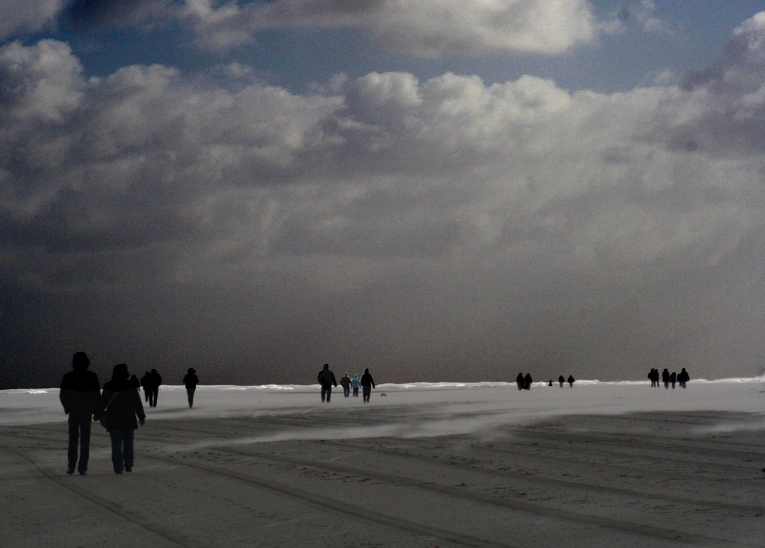 Spaziergang am Strand