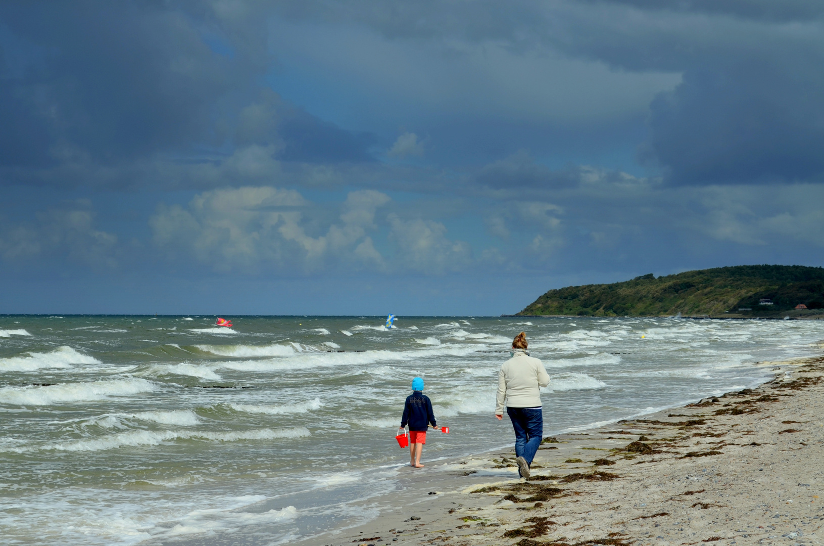 Spaziergang am Strand