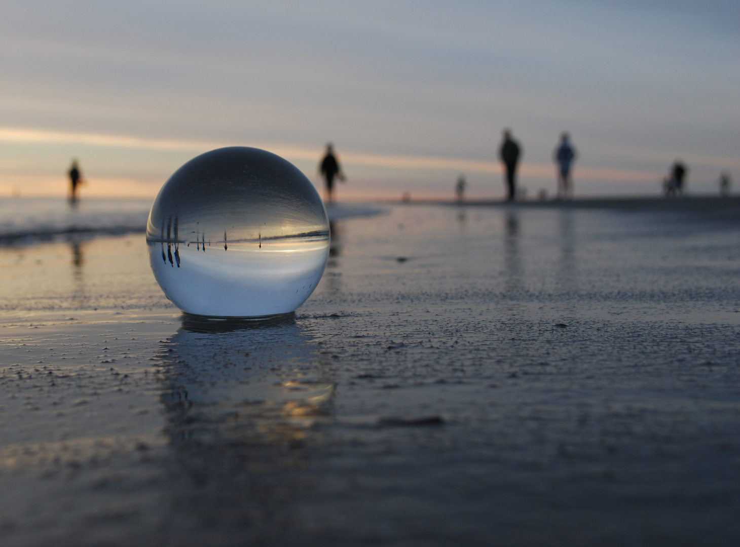 Spaziergang am Strand (neue Variante)