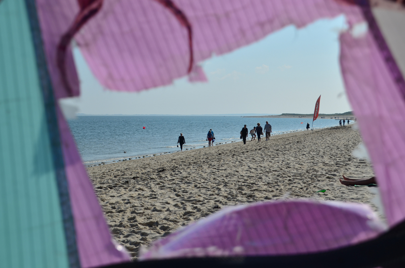 Spaziergang am Strand von Hörnum/Sylt