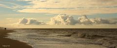 Spaziergang am Strand von Westerland auf Sylt