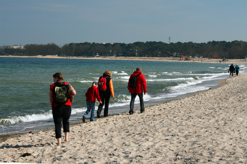 Spaziergang am Timmendorfer Strand