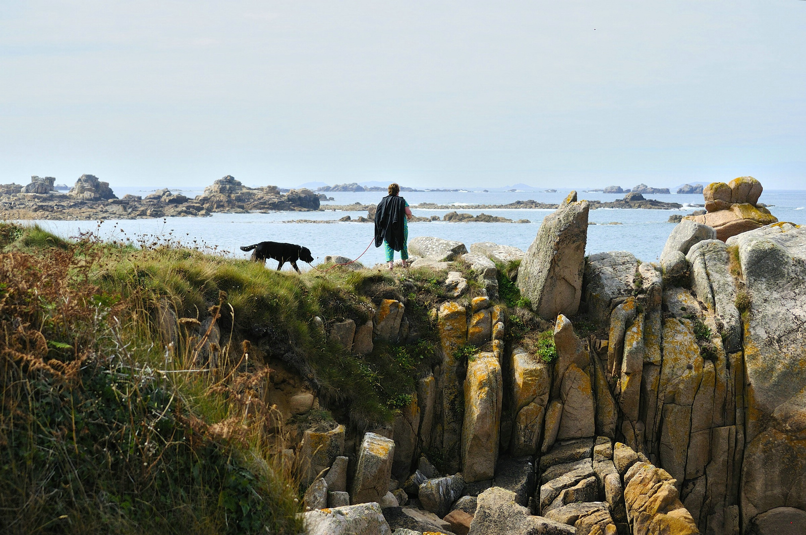 Spaziergang an der Côte Sauvage......