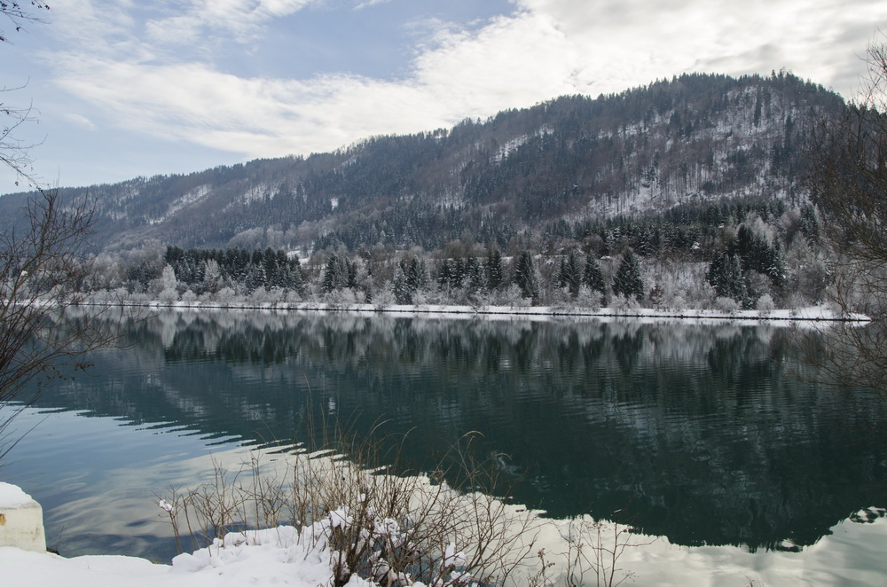 Spaziergang an der Drau