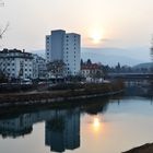 Spaziergang an der Drau ( in Villach )