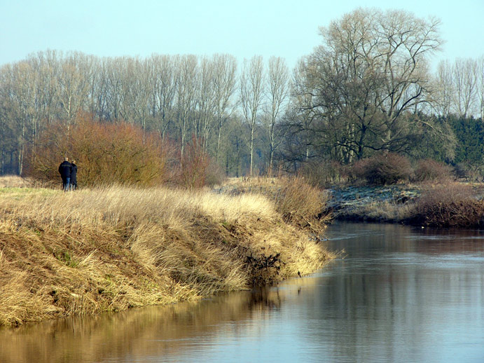 Spaziergang an der Ems