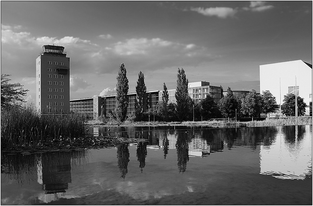 Spaziergang an der neuen Messe in Riem...