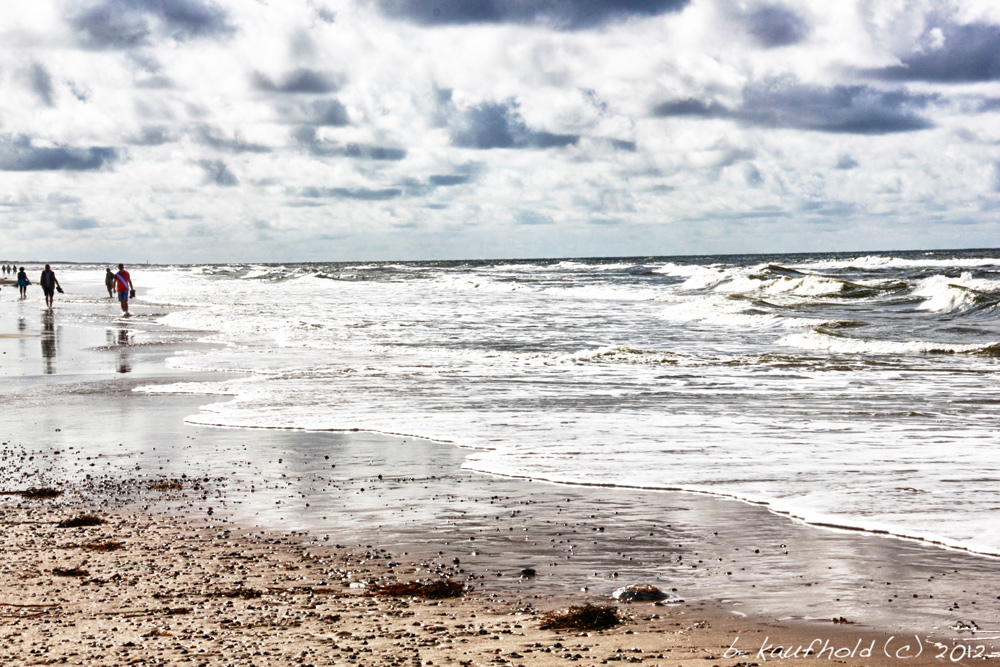 Spaziergang an der Nordsee (HDR)