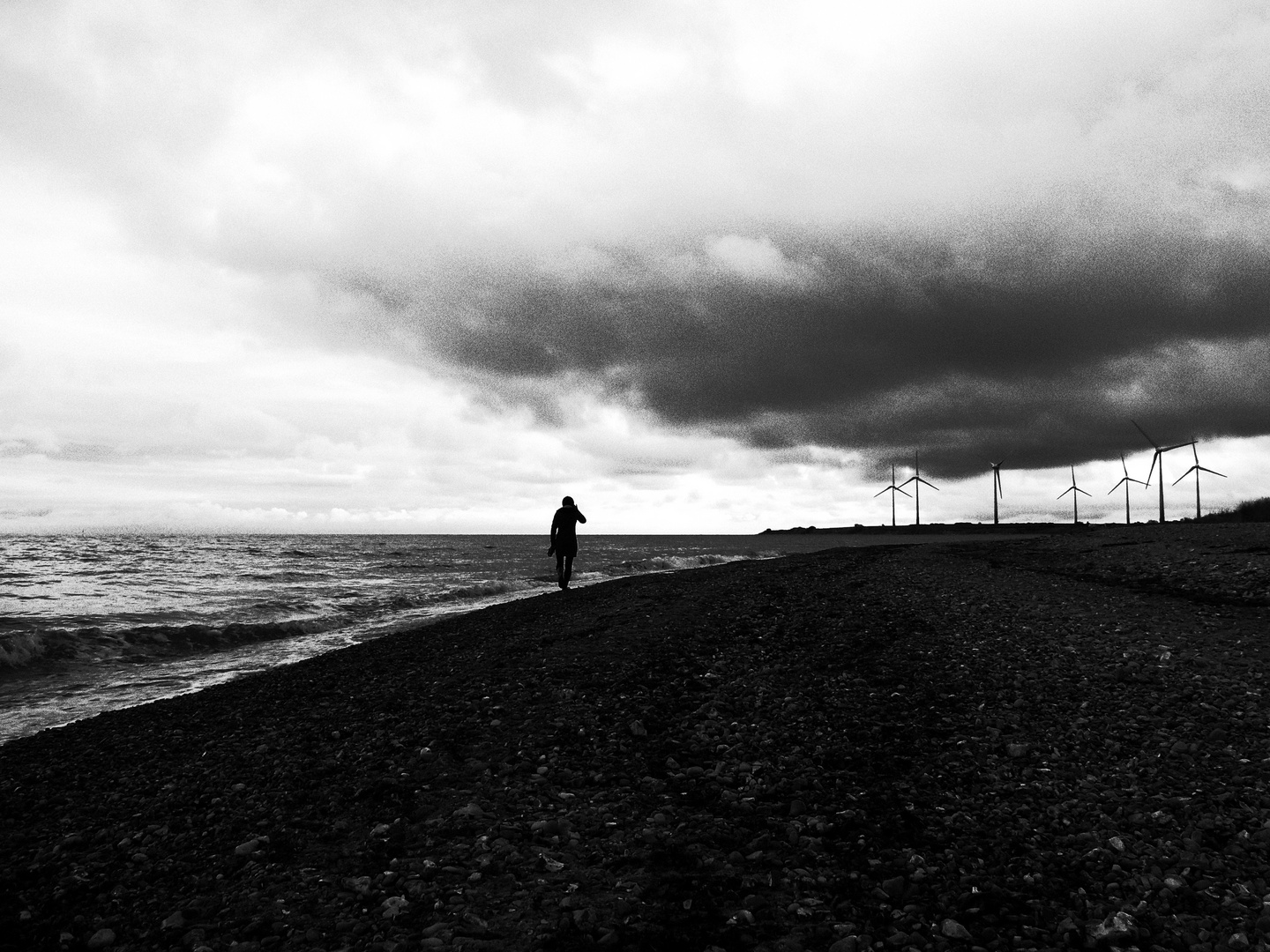 Spaziergang an der Ostsee-Küste I