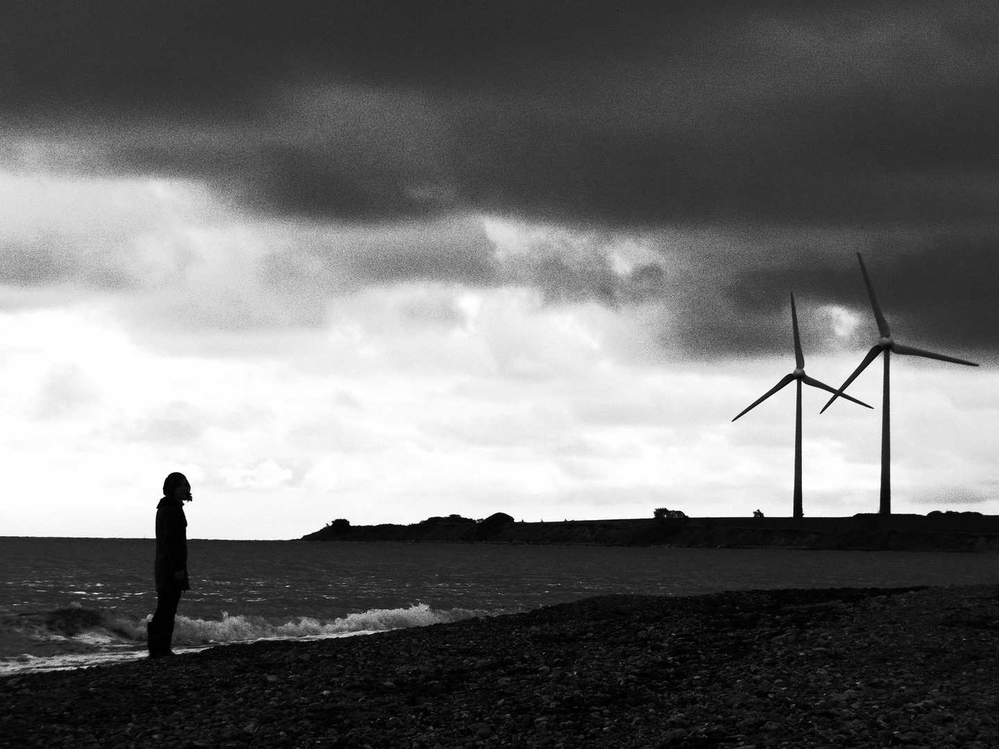 Spaziergang an der Ostsee-Küste II