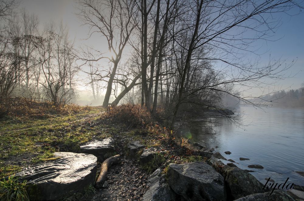 Spaziergang an der Reuss