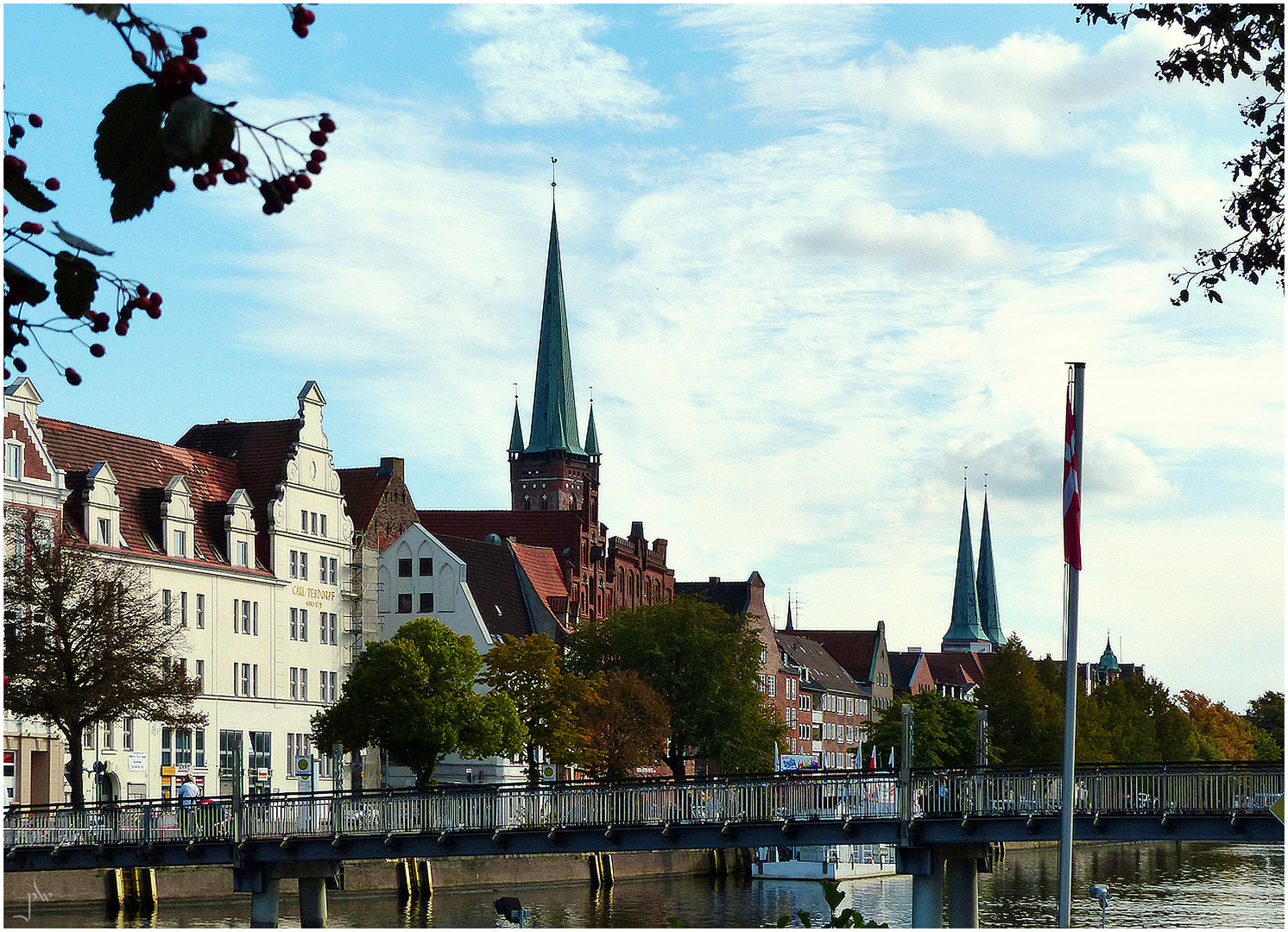 Spaziergang an der Untertrave Foto & Bild world, wasser, lübeck