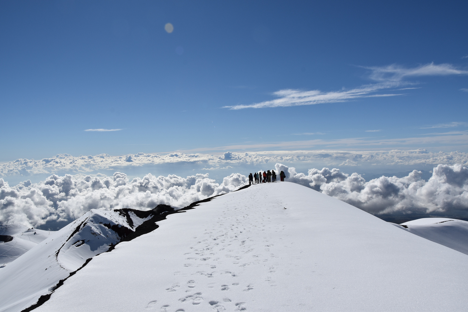 Spaziergang auf dem Ätna