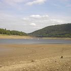 Spaziergang auf dem Grund des Edersee