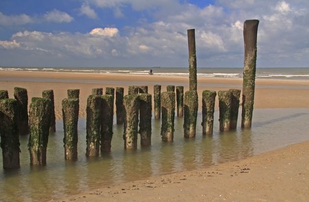 Spaziergang bei Ebbe