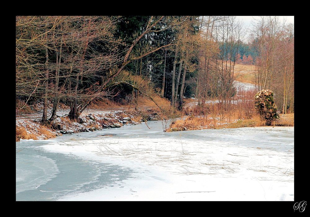 Spaziergang der Rodel entlang