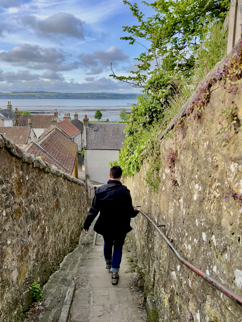 Spaziergang durch Culross/Schottland